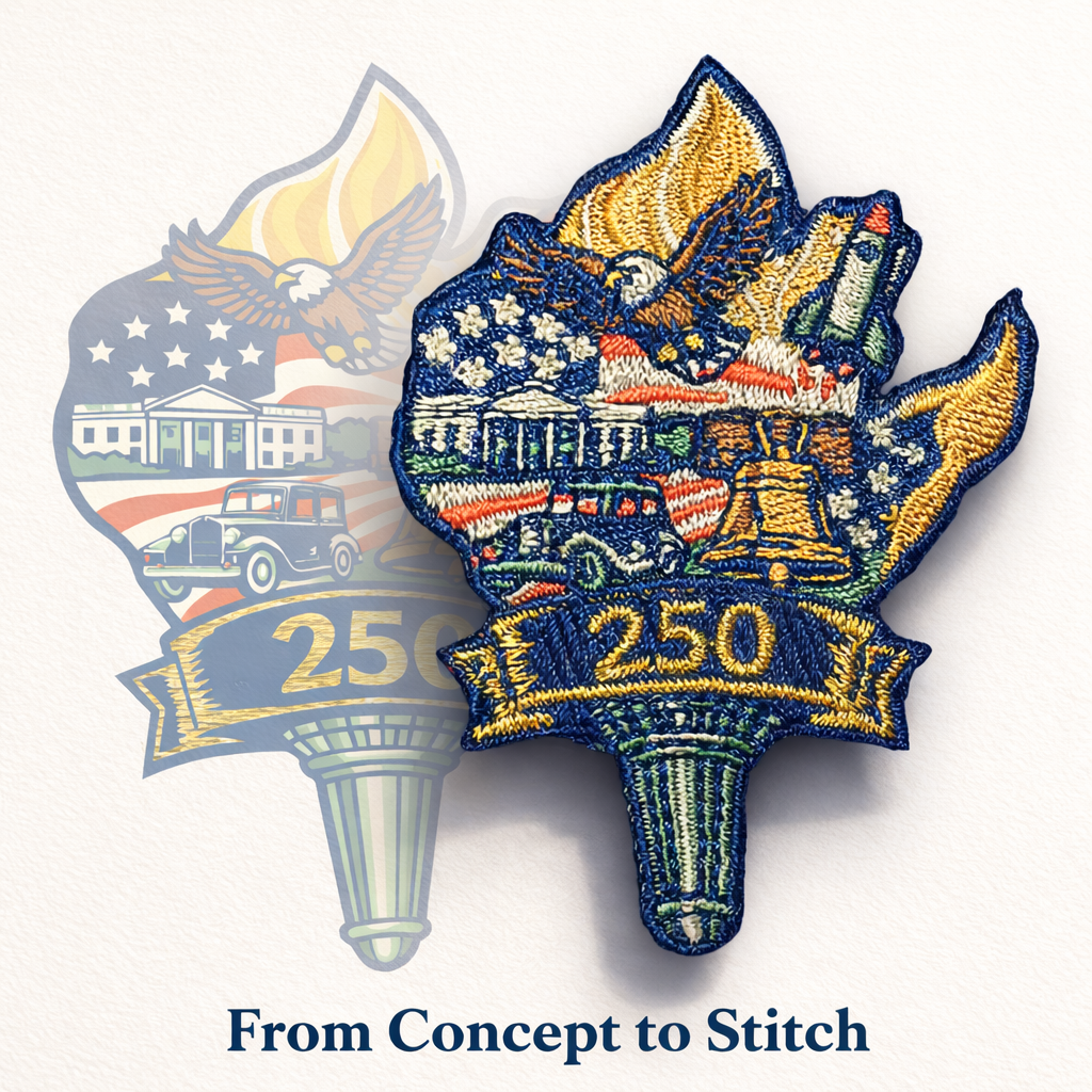 America 250th Anniversary Patch