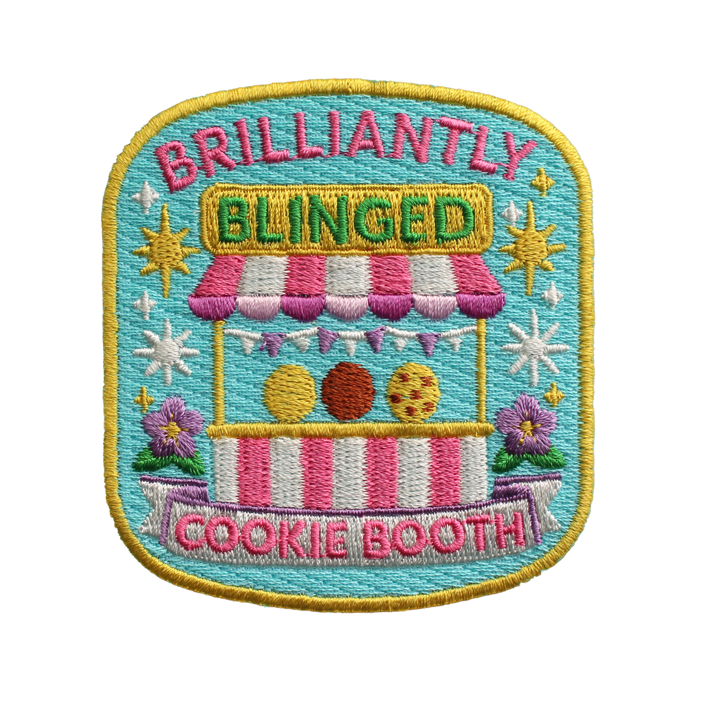 Brilliantly Blinged Cookie Booth Patch