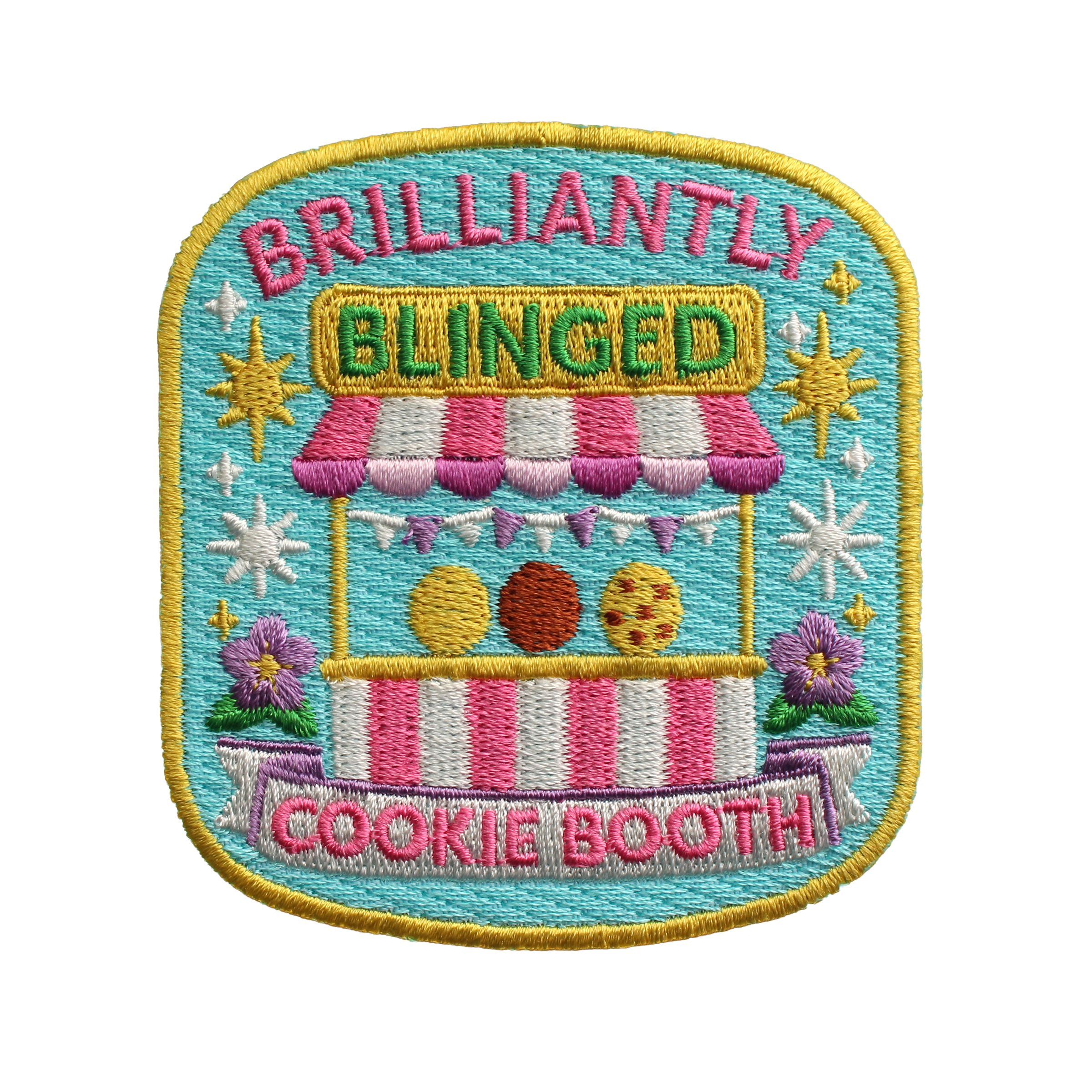 Brilliantly Blinged Cookie Booth Patch