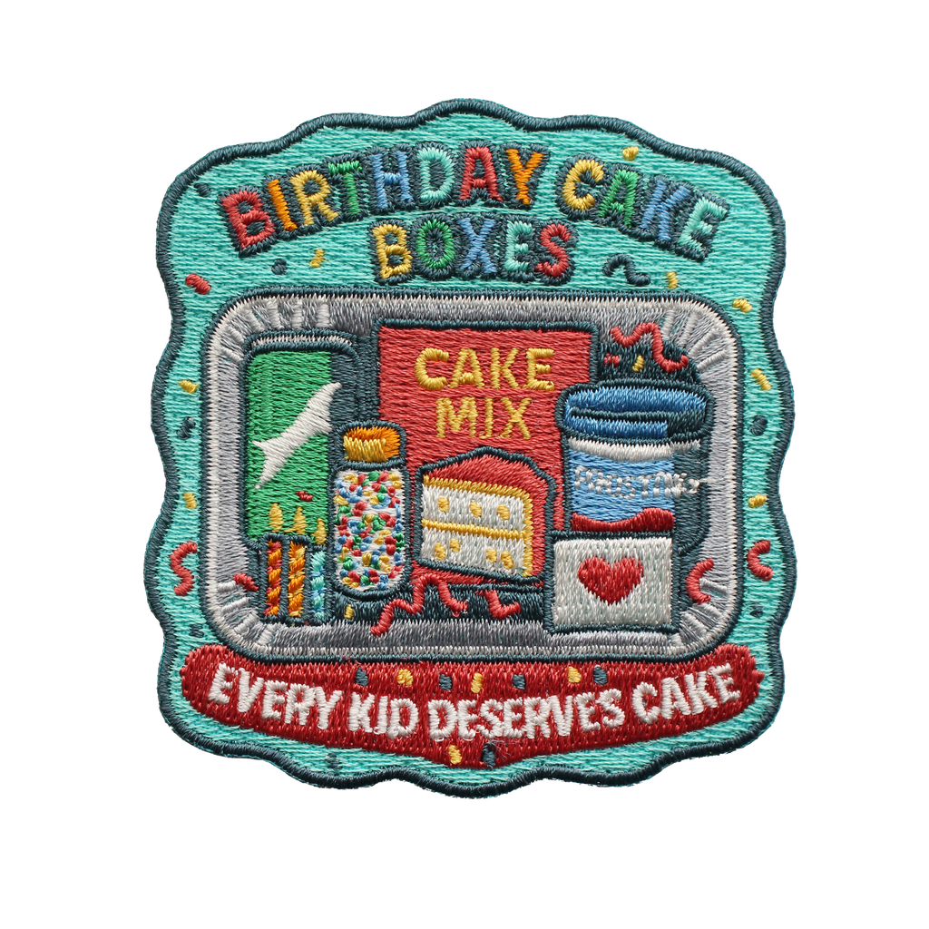 Birthday Cake Boxes Patch