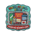 Birthday Cake Boxes Patch