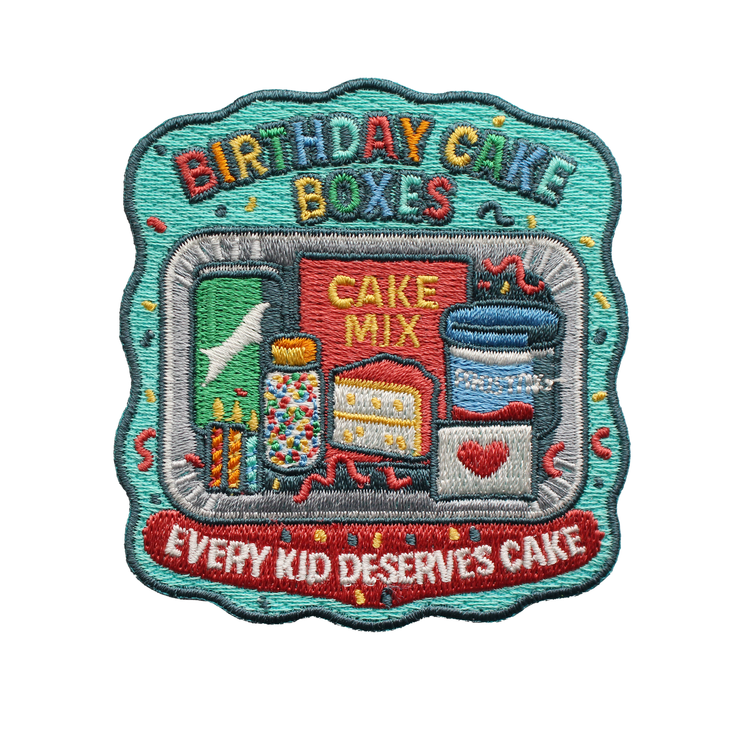 Birthday Cake Boxes Patch