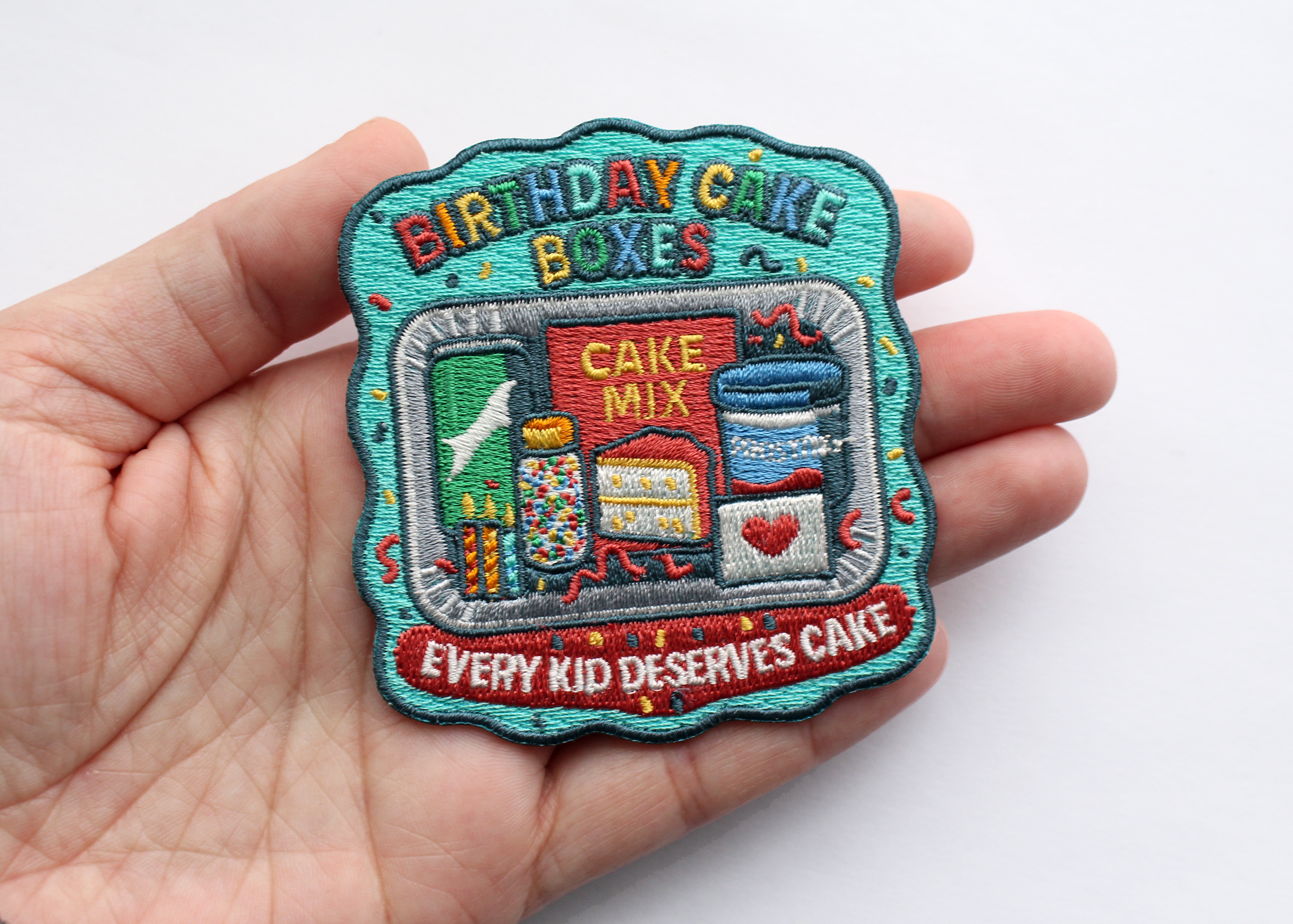 Birthday Cake Boxes Patch