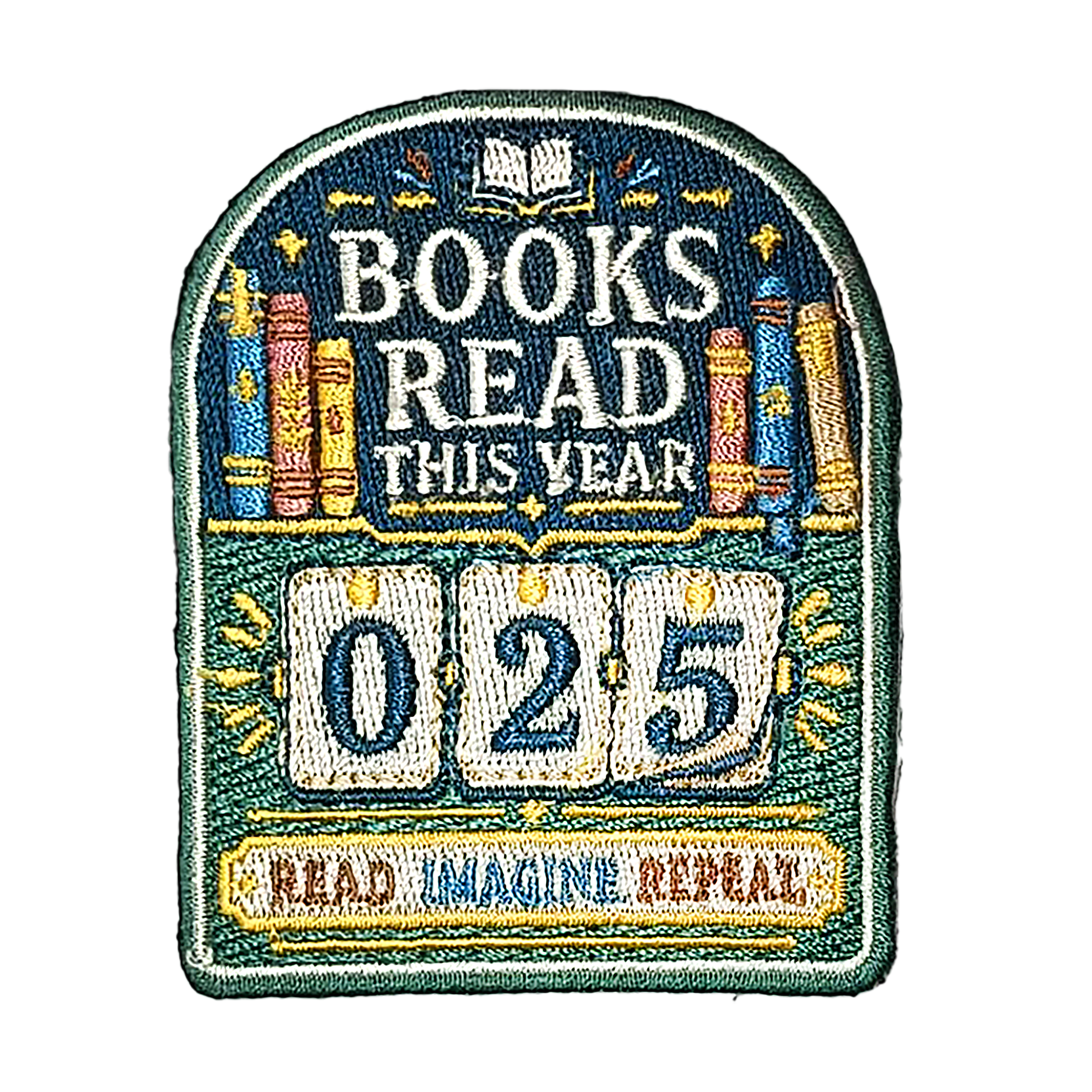 PREORDER Books Read this Year Patch