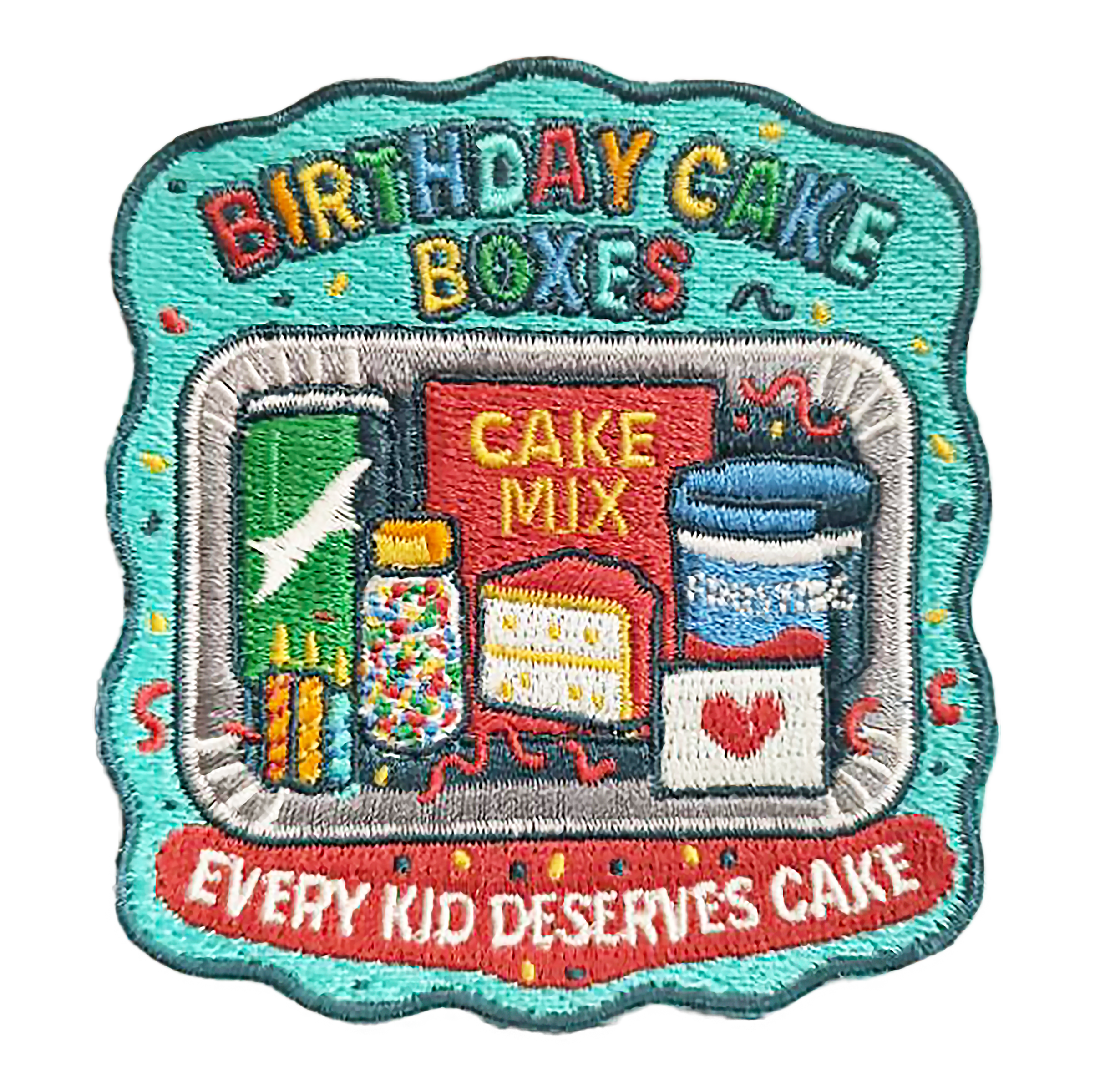 Birthday Cake Boxes Patch