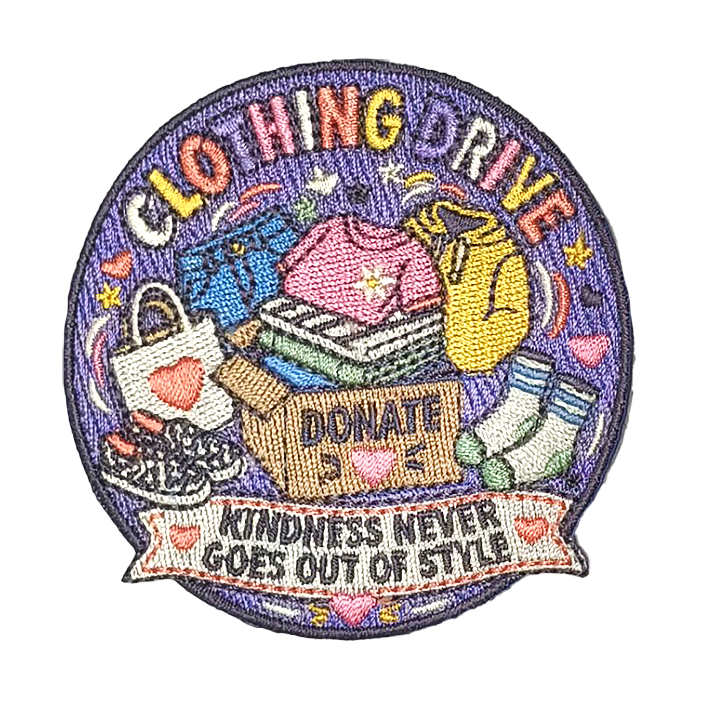 PREORDER Clothing Drive Patch