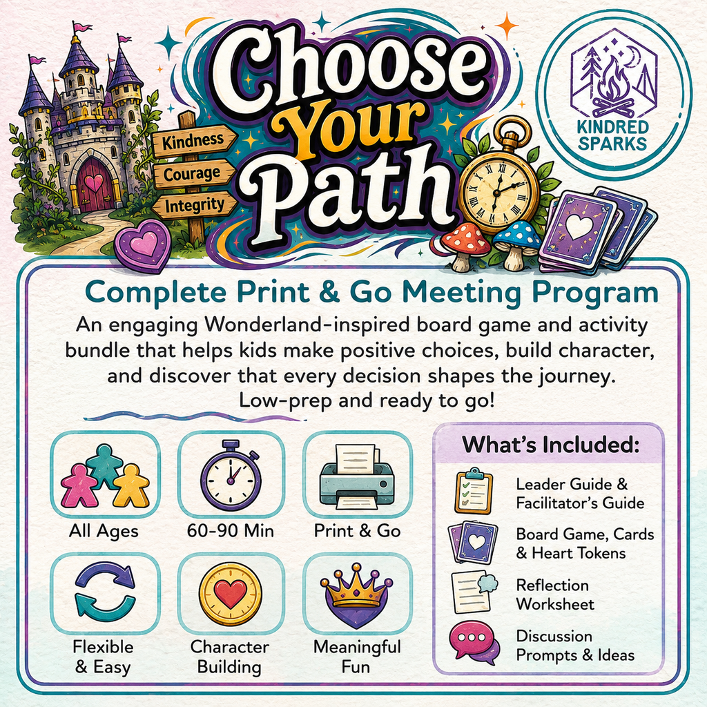 Choose Your Path – Meet in a Box Activity Bundle (Digital Download)