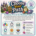 Choose Your Path – Meet in a Box Activity Bundle (Digital Download)