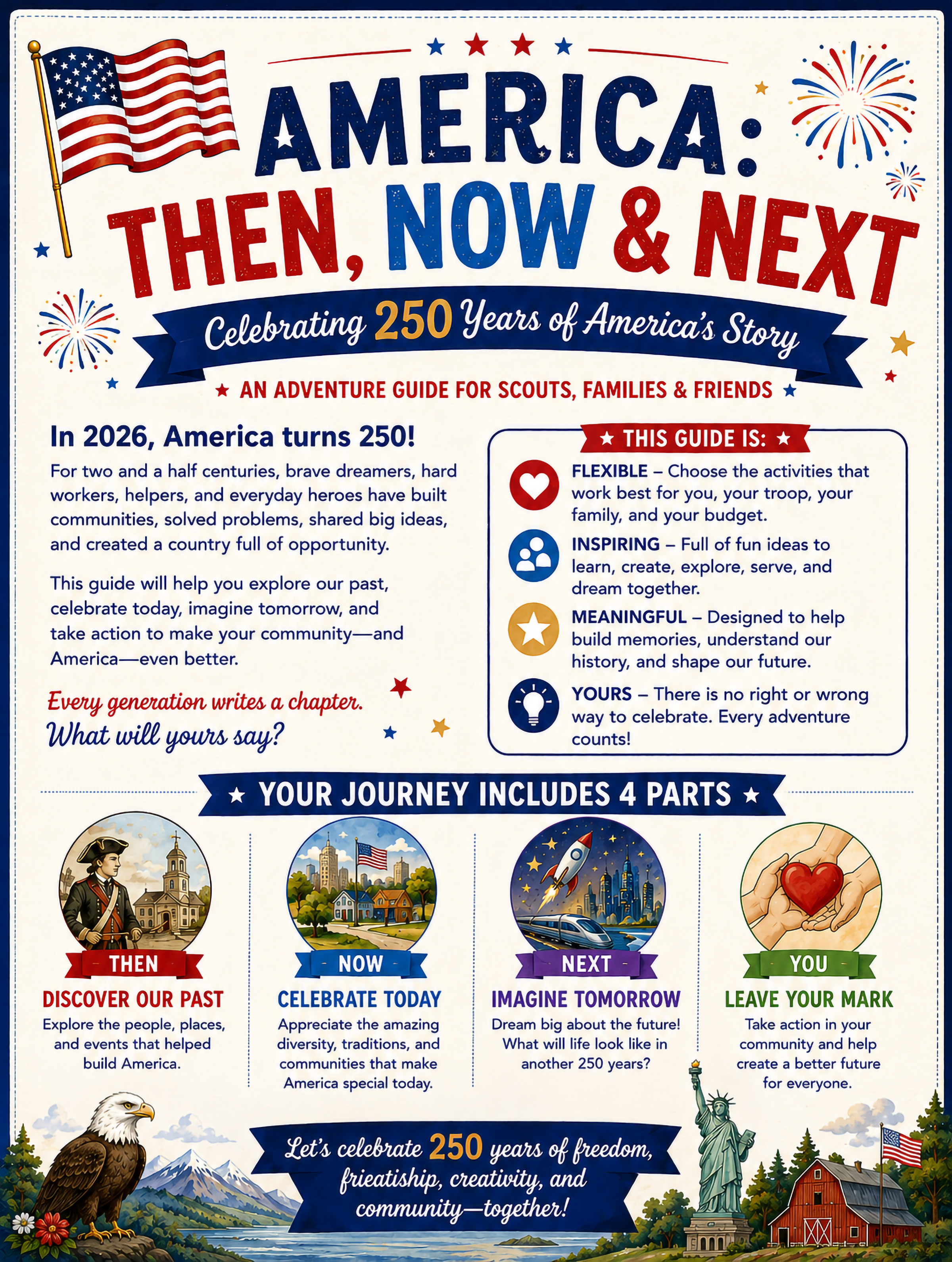 America 250: Then, Now & Next Program (Digital Download)