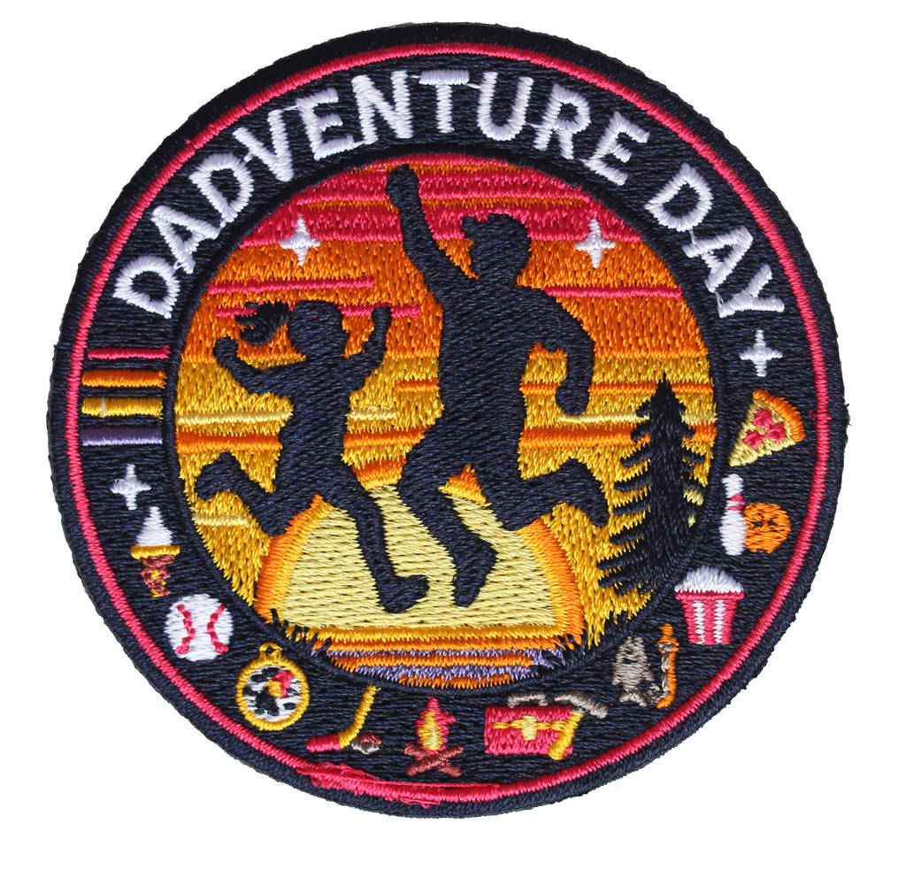Dadventure Day (Girl Silhouette) Patch