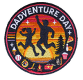 Dadventure Day (Girl Silhouette) Patch