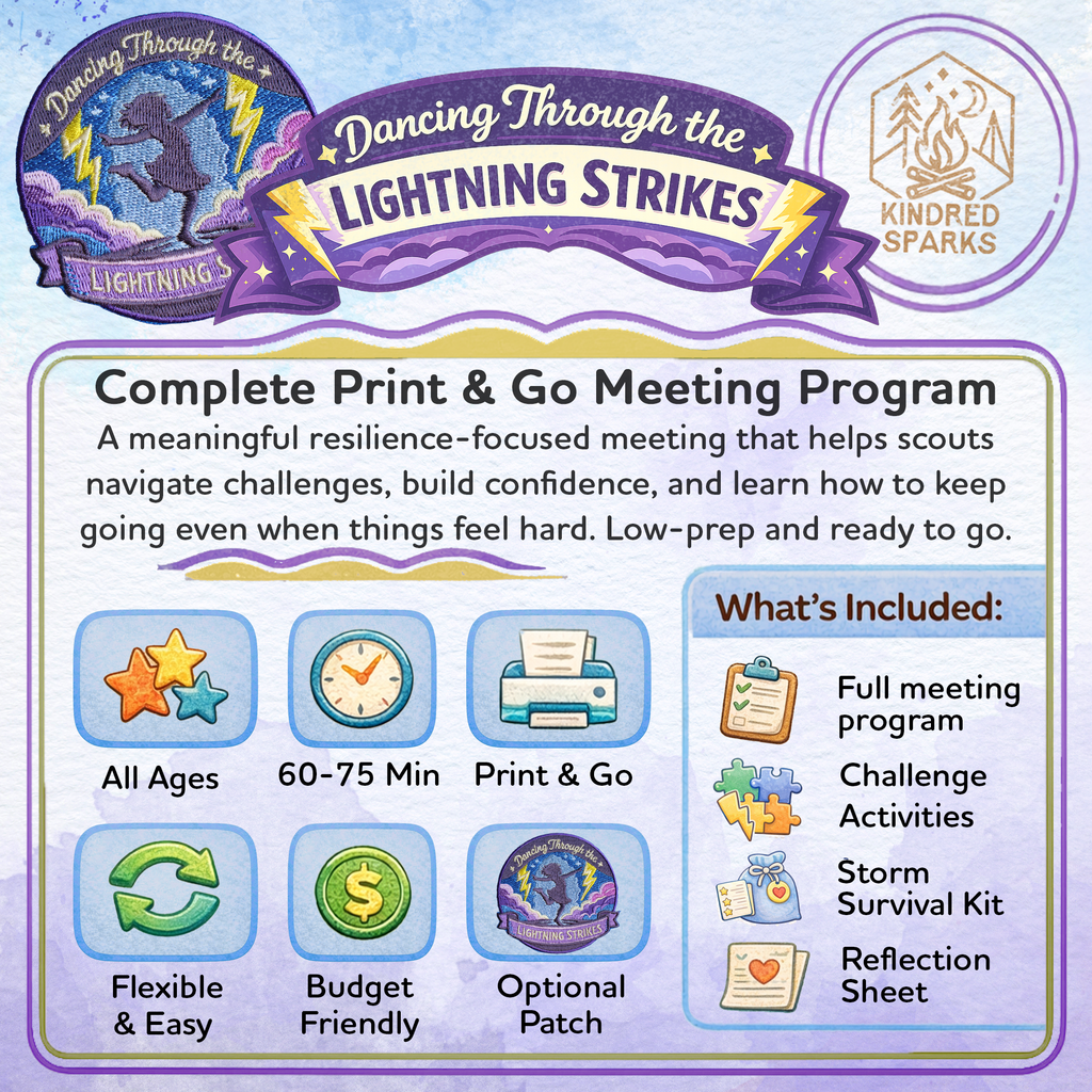 Dancing Through the Lightning Strikes – Meet in a Box Activity Bundle (Digital Download)