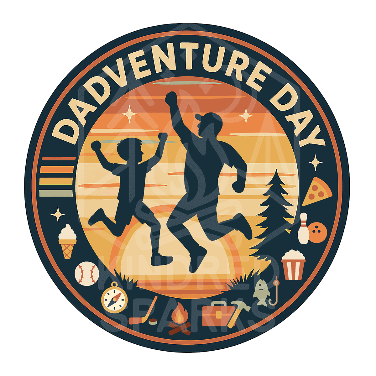 Dadventure Day (Boy Silhouette) Patch