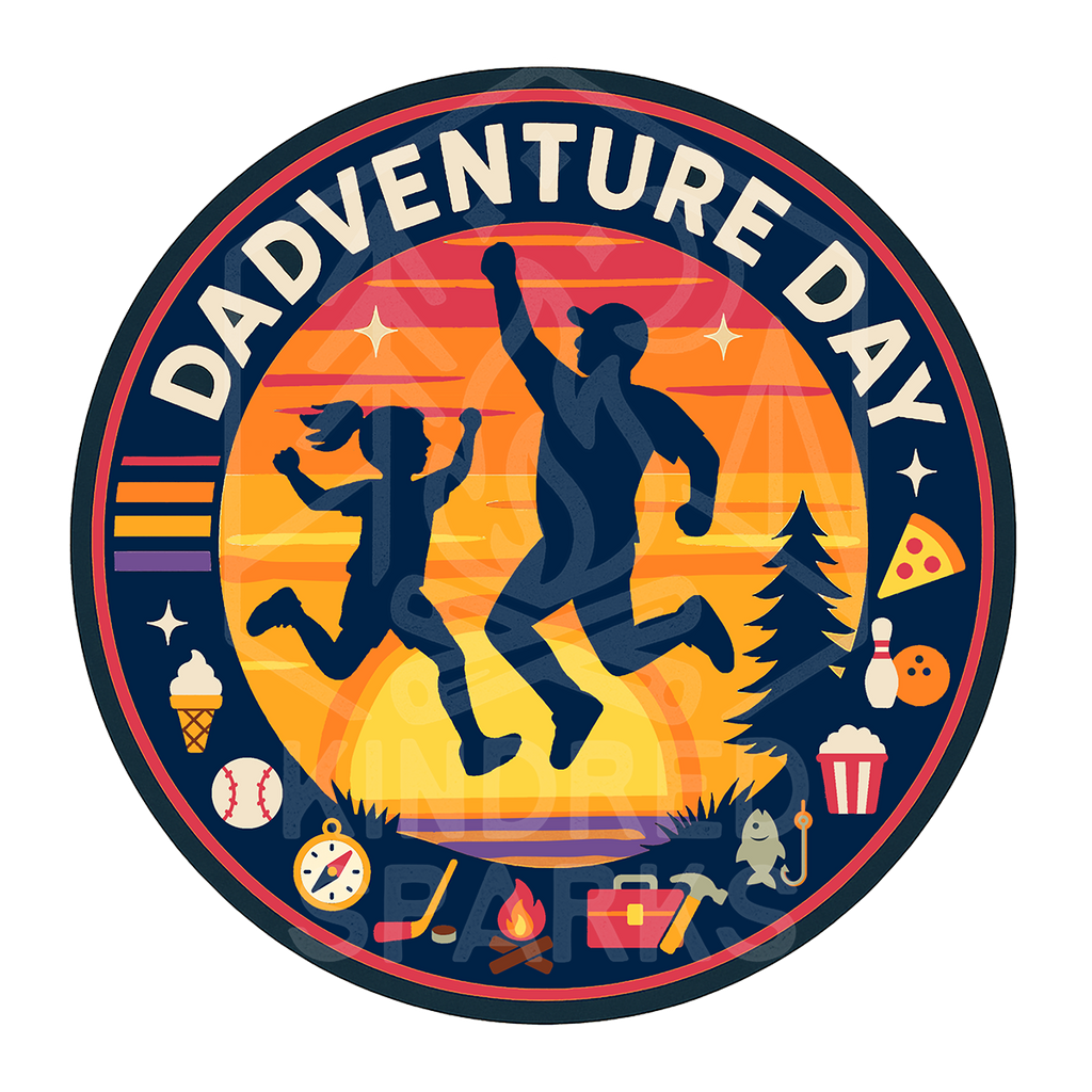 Dadventure Day (Girl Silhouette) Patch