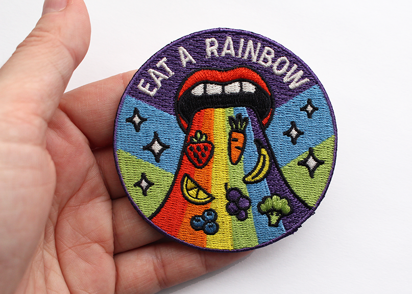 Eat A Rainbow Patch