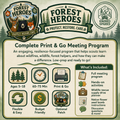 Forest Heroes– Meet in a Box Activity Bundle (Digital Download)