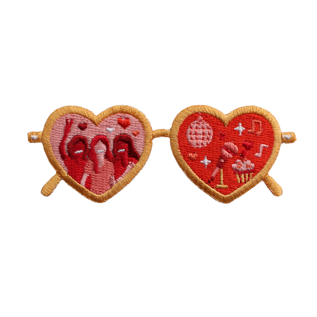 Heart Vibes Squad Patch