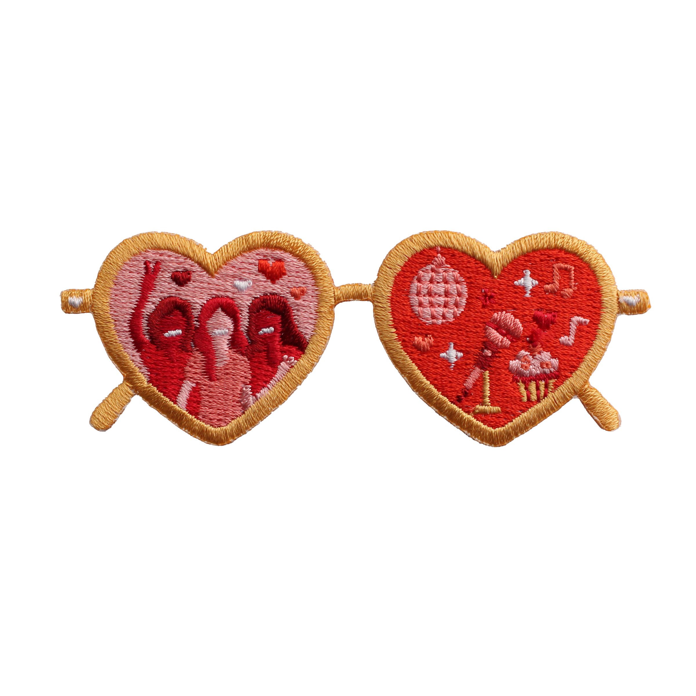 Heart Vibes Squad Patch