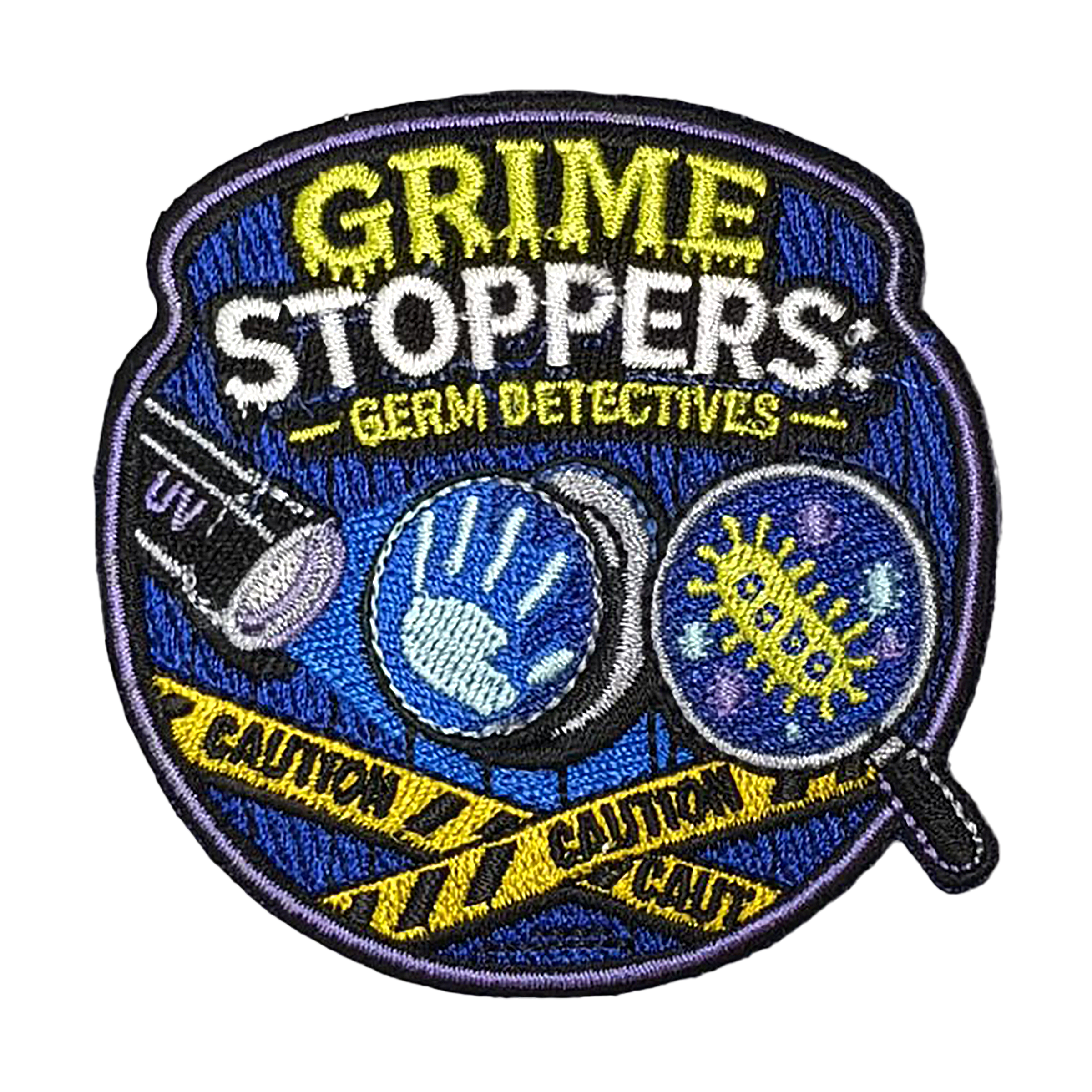 PREORDER Grime Stoppers Germ Detectives Patch