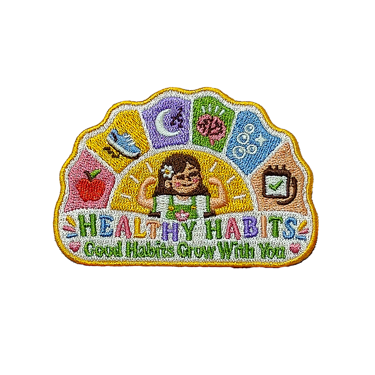 PREORDER Healthy Habits Embroidered Patch