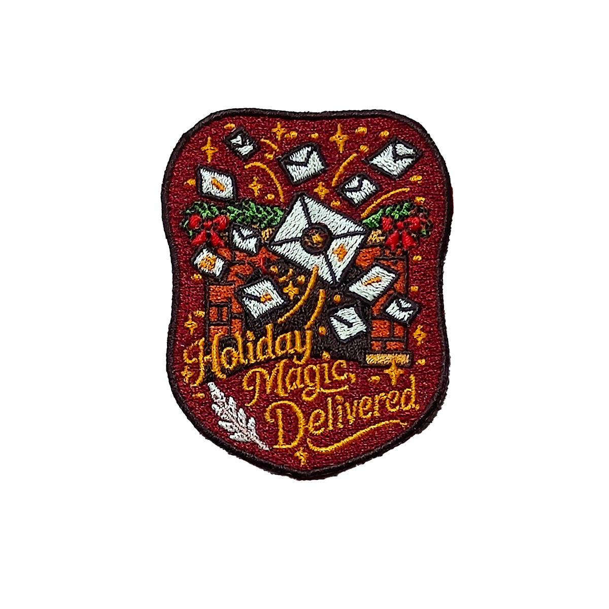 PREORDER Holiday Magic Delivered Embroidered Patch