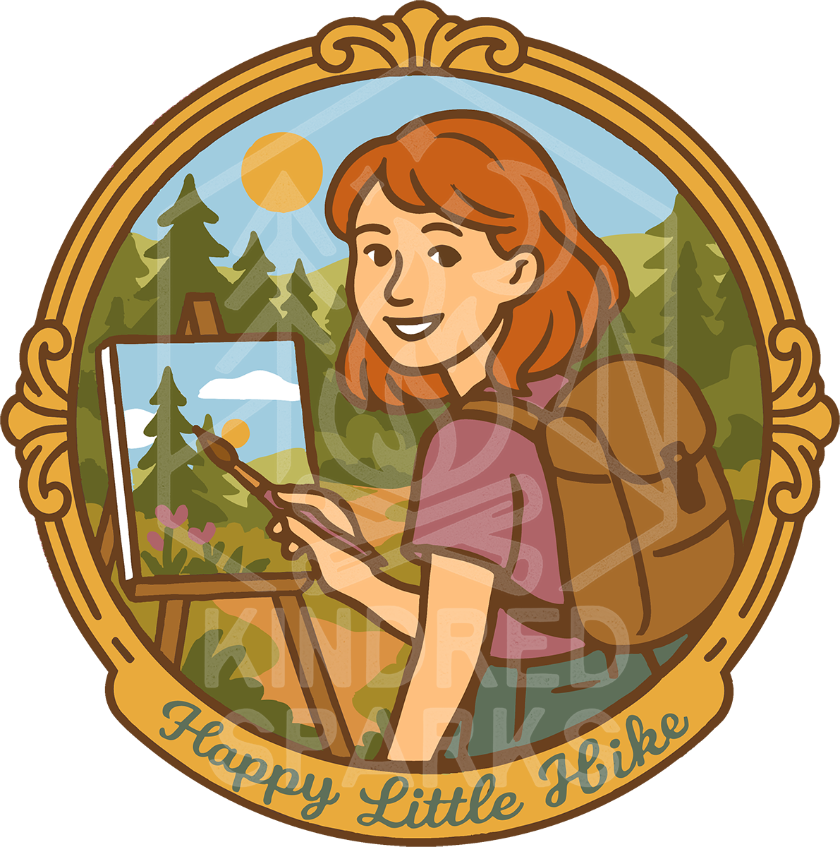 Happy Little Hike Patch
