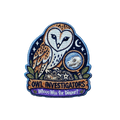 PREORDER Owl Investigators: Whooo Was for Dinner? Embroidered Patch