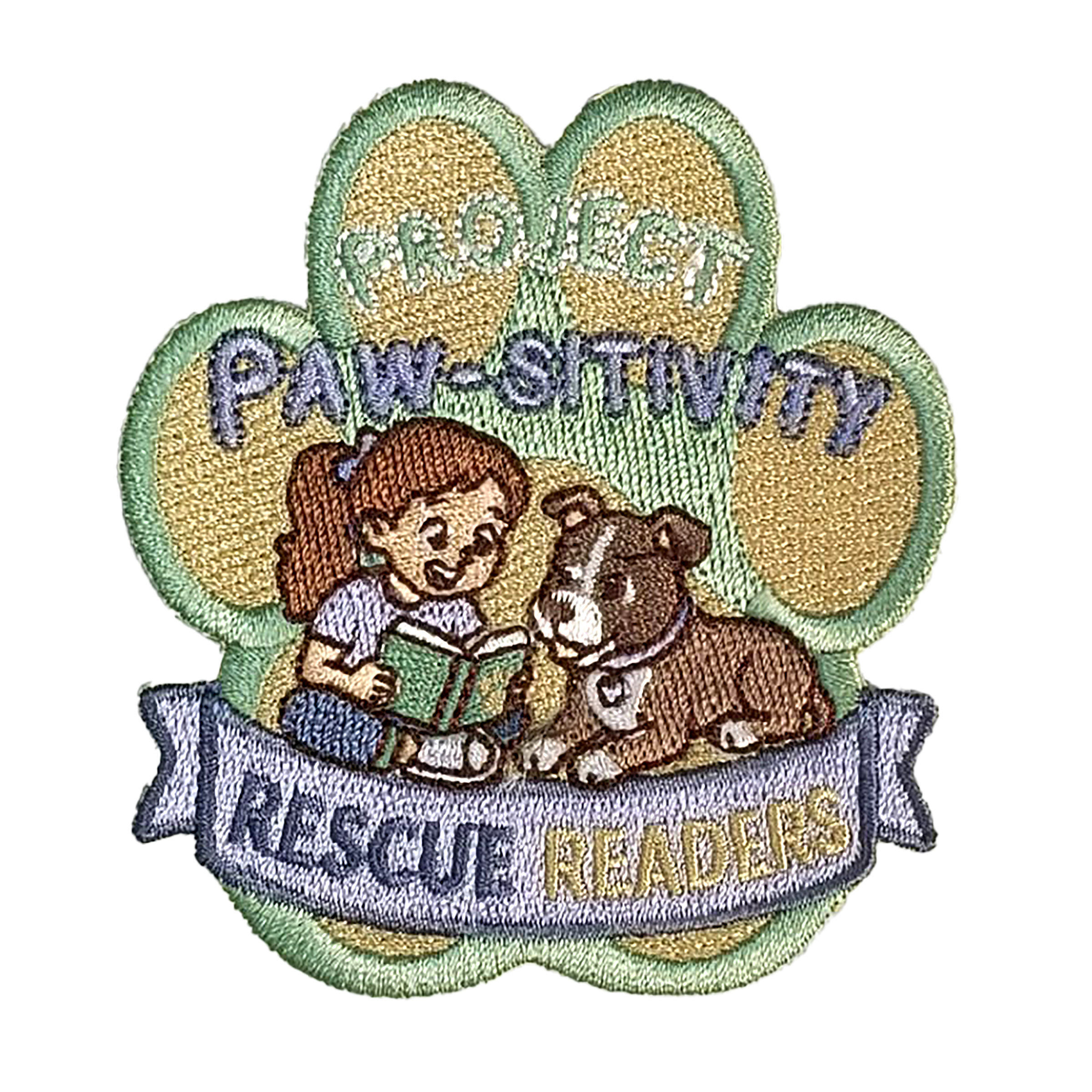 PREORDER Project Pawsitivity: Rescue Readers Patch