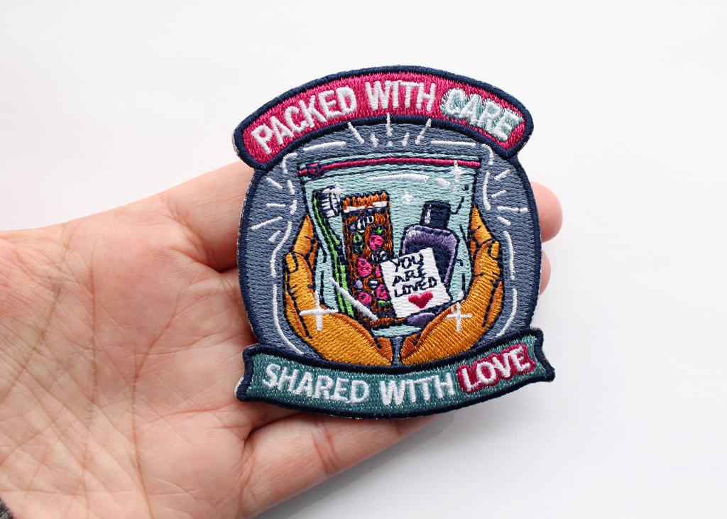 Packed with Care, Shared with Love Patch