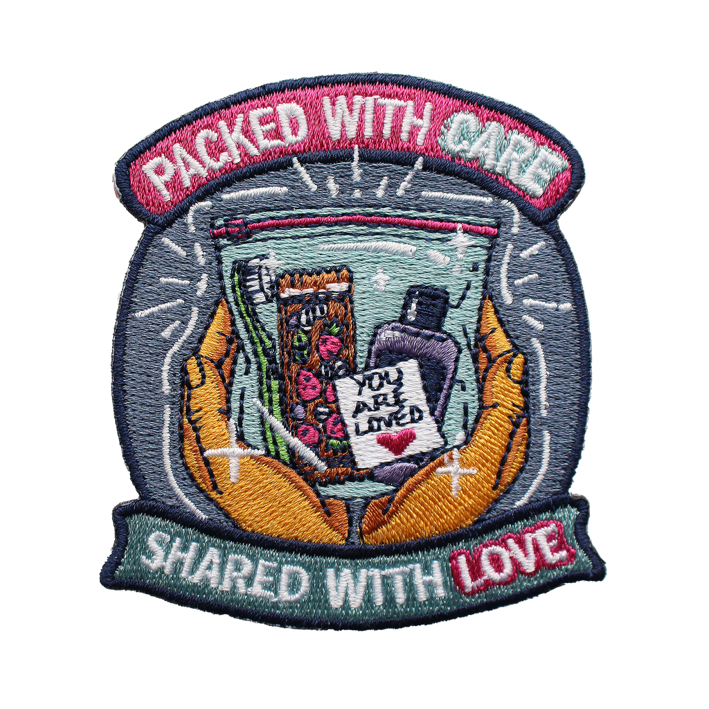 Packed with Care, Shared with Love Patch