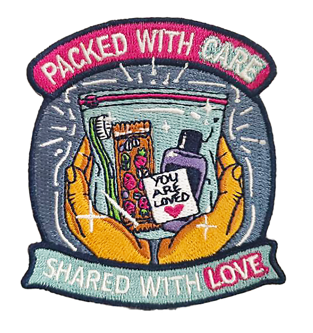 Packed with Care, Shared with Love Patch