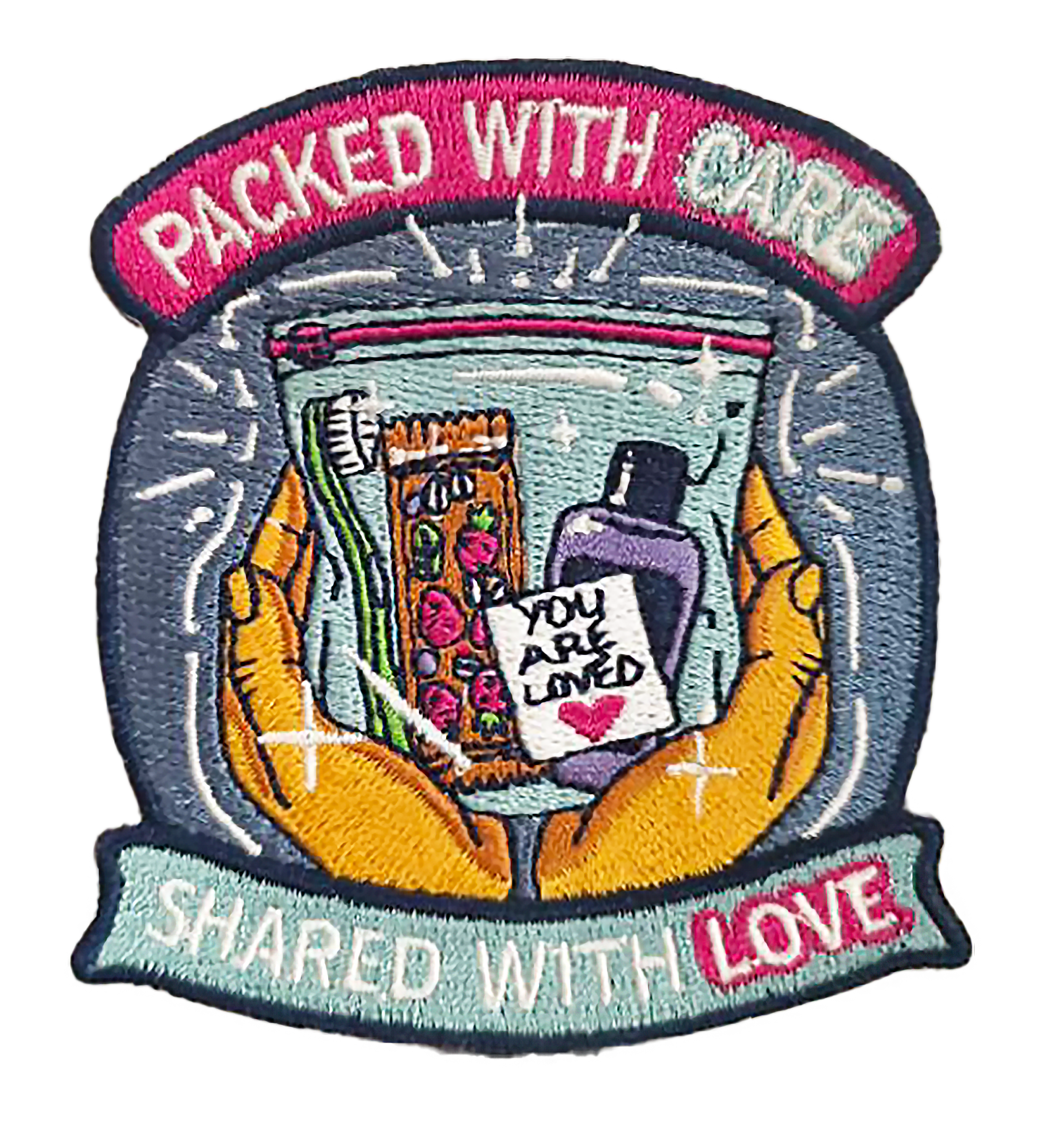 Packed with Care, Shared with Love Patch