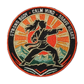 PREORDER Strong Body, Calm Mind, Brave Heart Martial Arts Patch