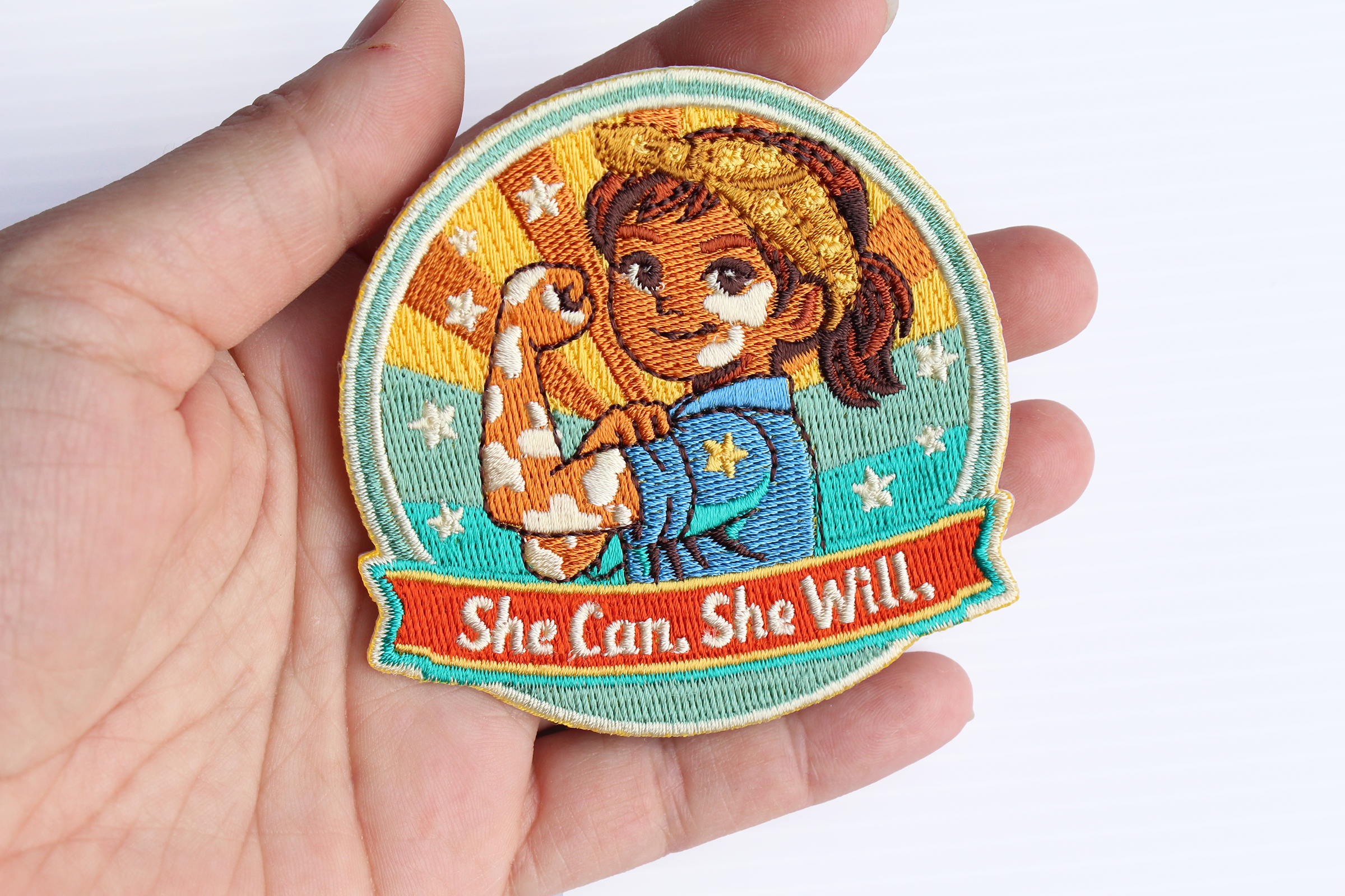 She Can. She Will Patch