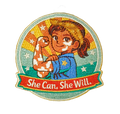 PREORDER- She Can. She Will Patch