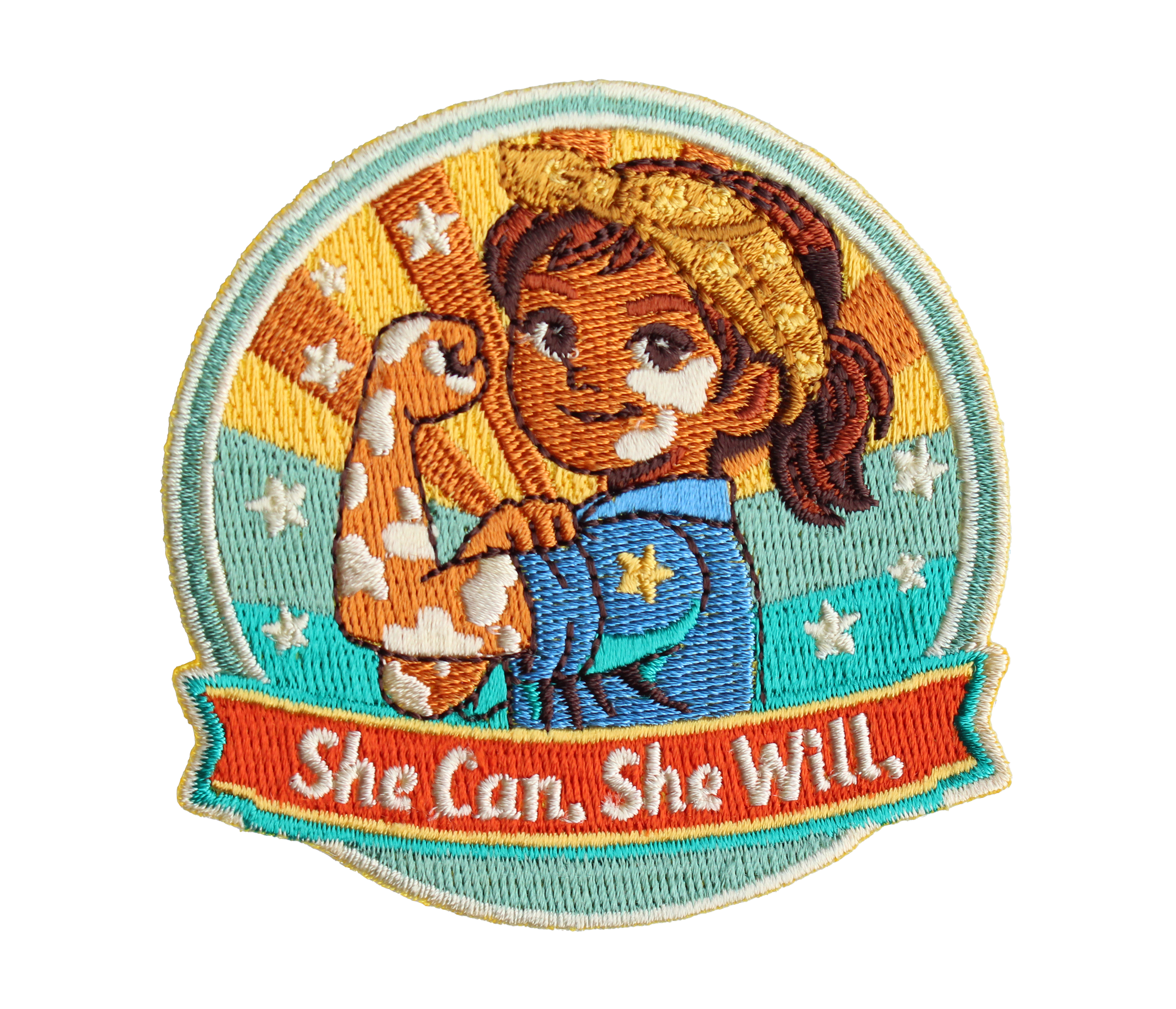 She Can. She Will Patch