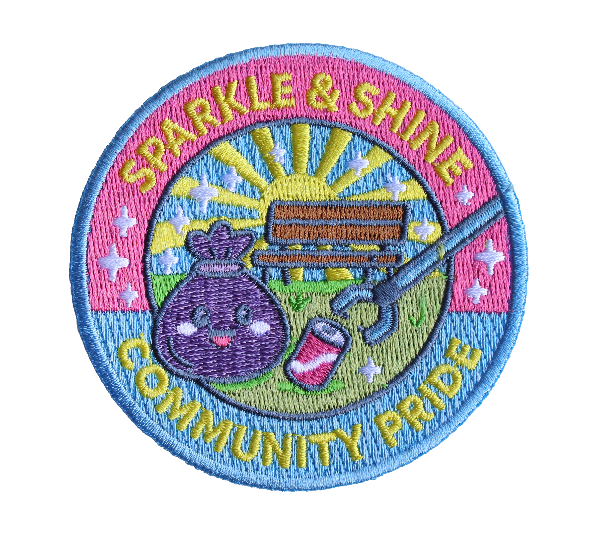 Sparkle & Shine Community Pride Patch
