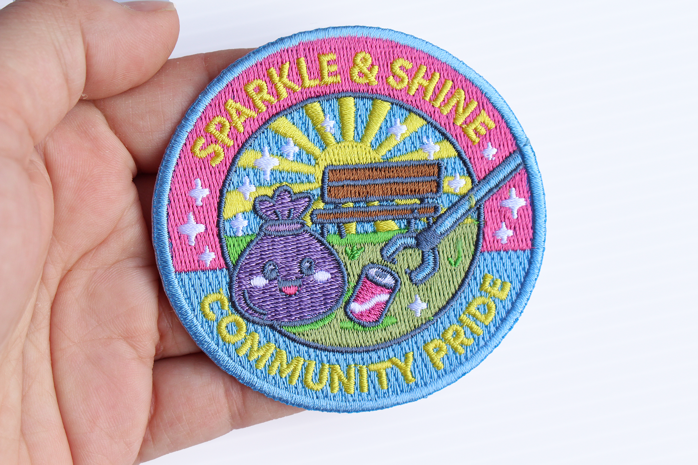 Sparkle & Shine Community Pride Patch