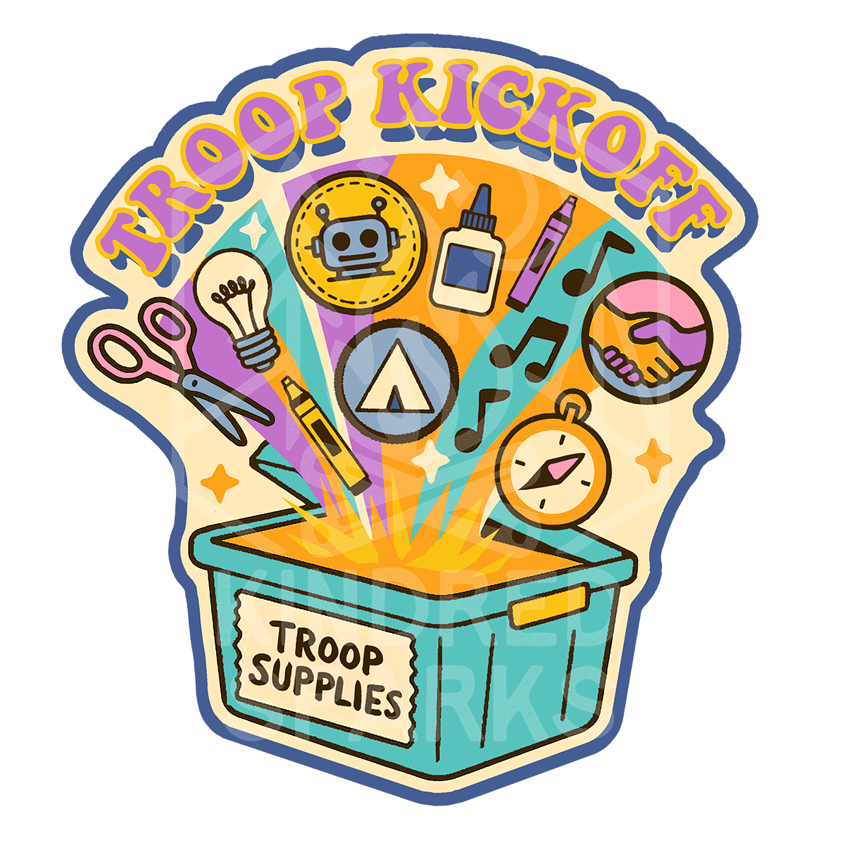 Troop Kickoff Patch