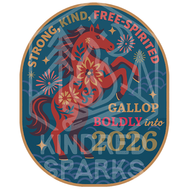 Gallop Boldly into 2026 New Year Patch