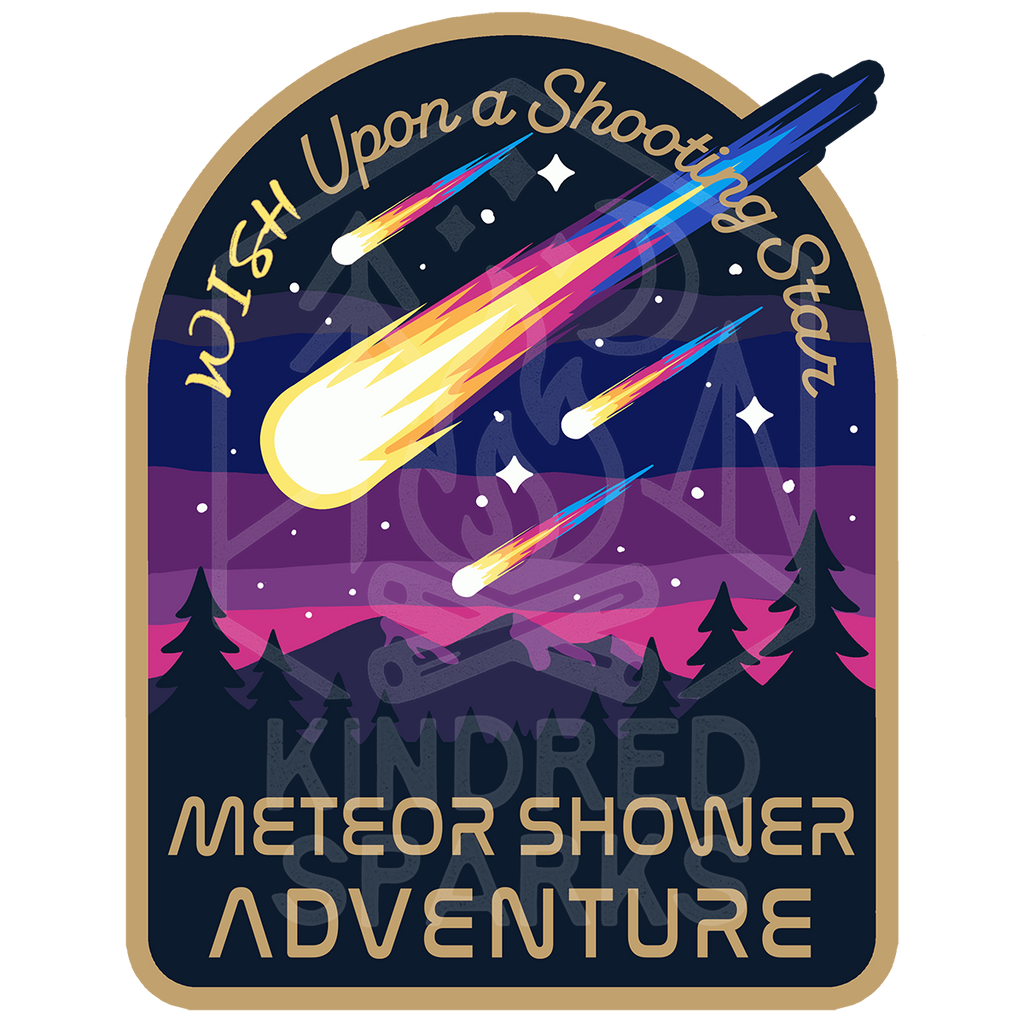 Meteor Shower Adventure Patch- Wish Upon a Shooting Star