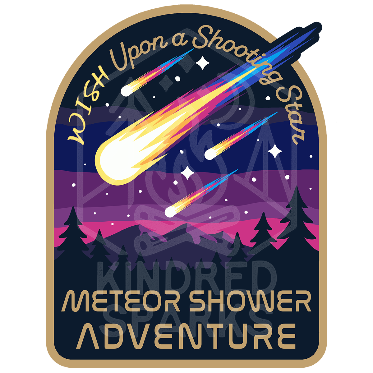 Meteor Shower Adventure Patch- Wish Upon a Shooting Star