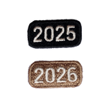 Commemorative Year Tag Patches