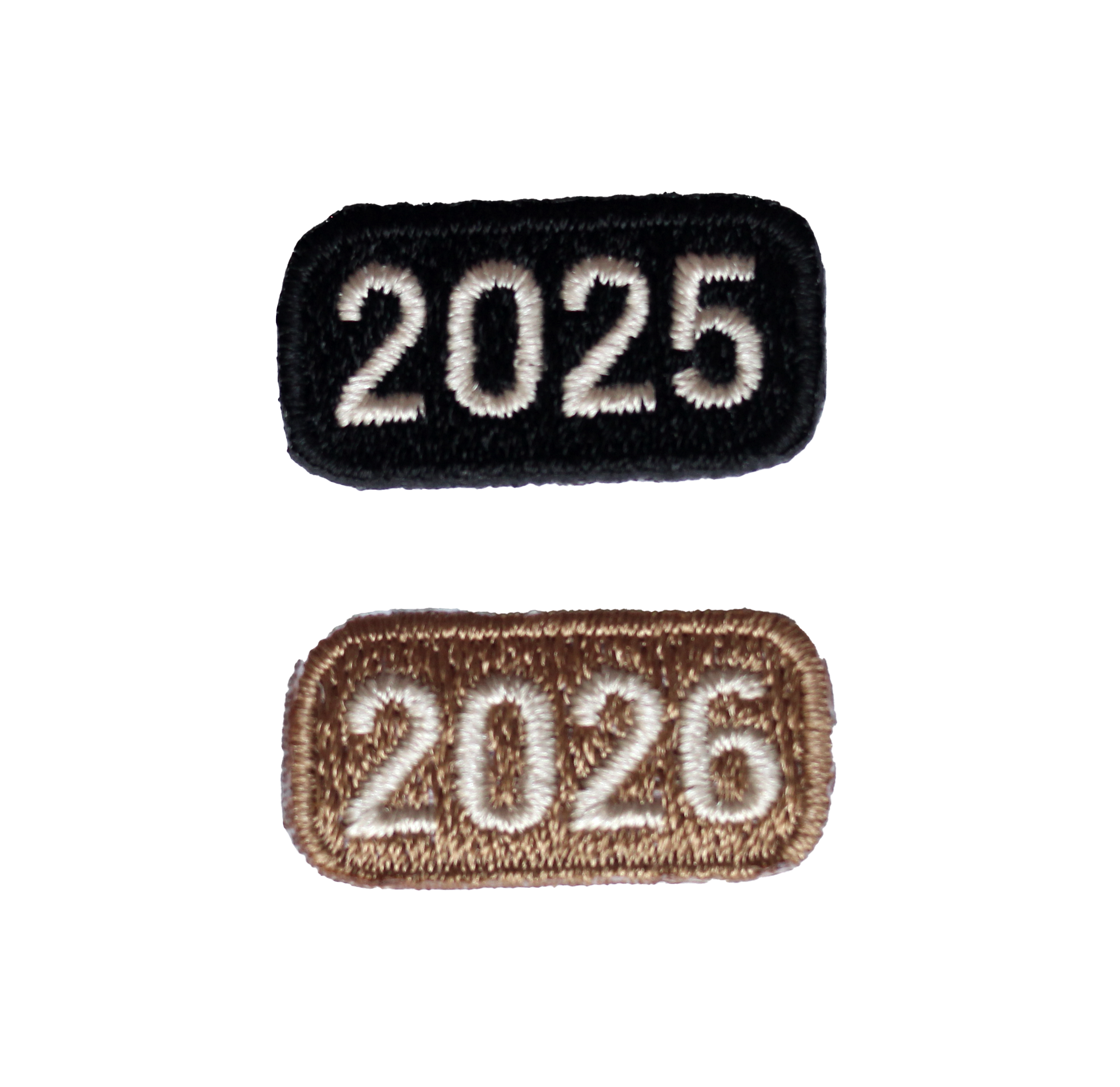 Commemorative Year Tag Patches