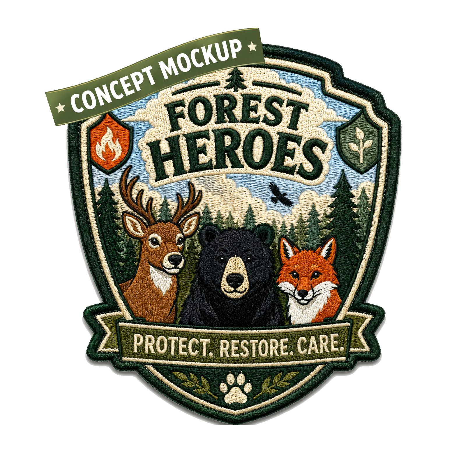 PREORDER Forest Heroes Patch